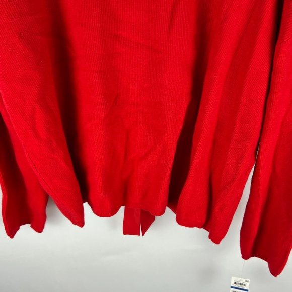 maison Jules lace up back sweater - Picture 4 of 10